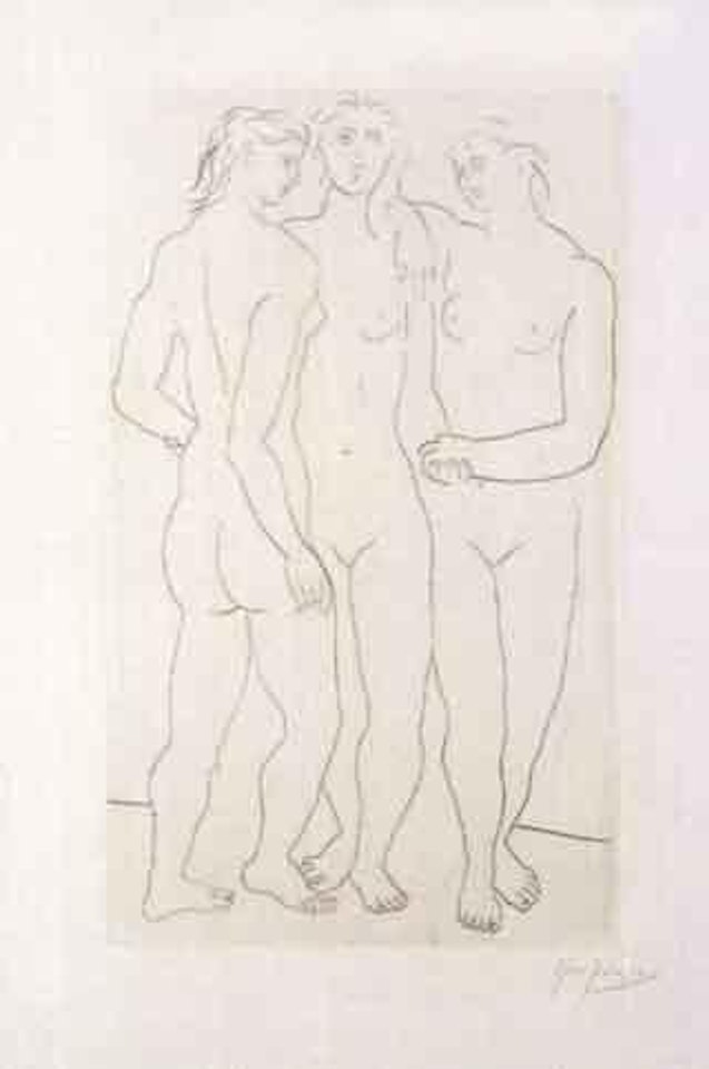 Les trois Graces by Pablo Picasso