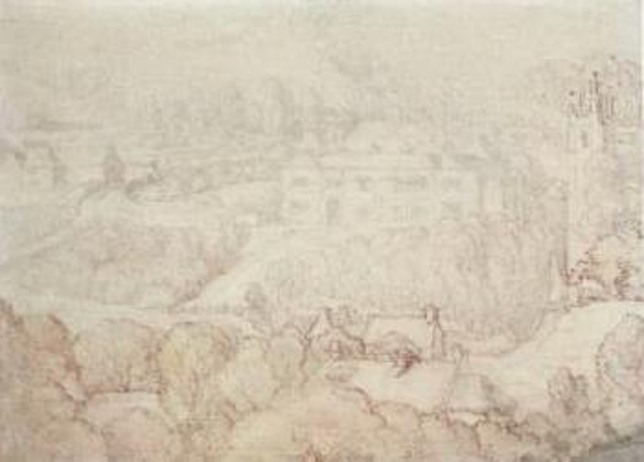 Manor house by Thomas Rowlandson