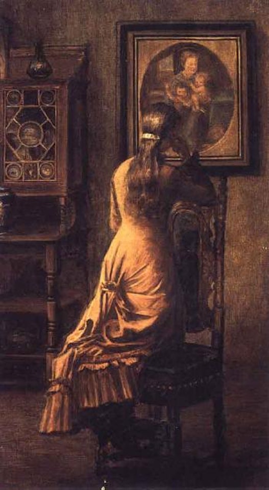 Pious reflections by John Lavery