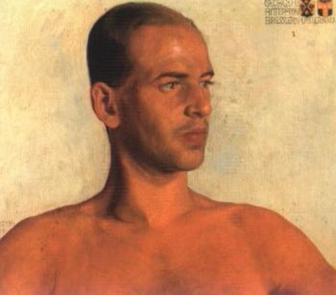 Georg J L Ritter von Bresslern and Sterman by Norbertine Bresslern-Roth