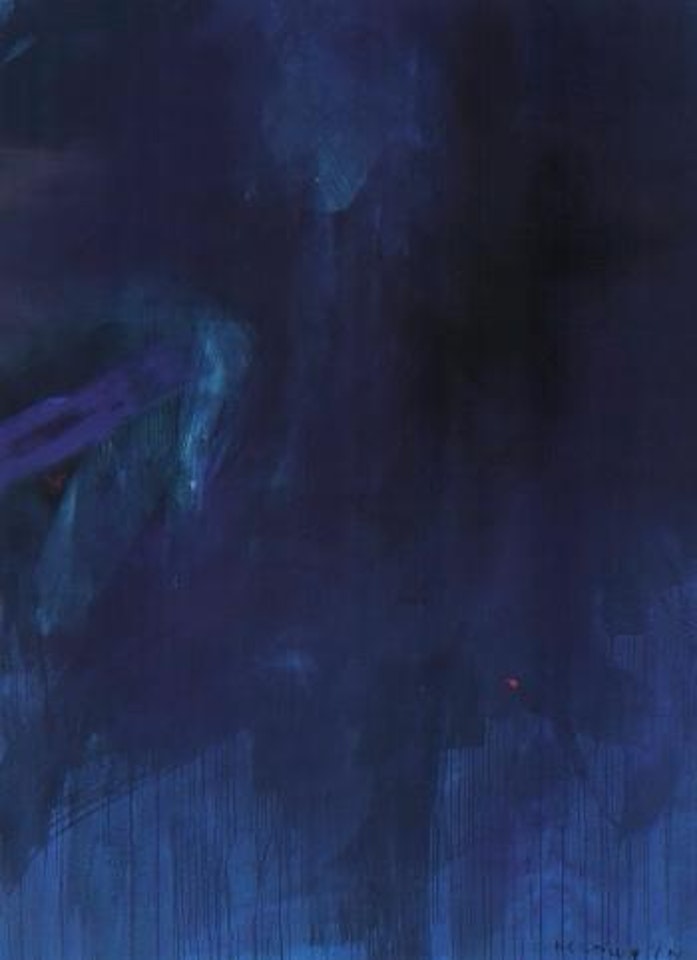 Untitled blue by Gottfried Helnwein