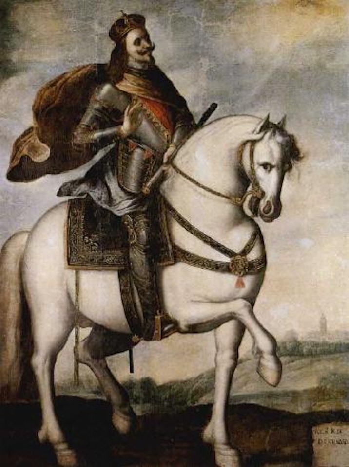 Equestrian portrait of King Ferdinand III of Castile and Leon by Francisco de Zurbaran