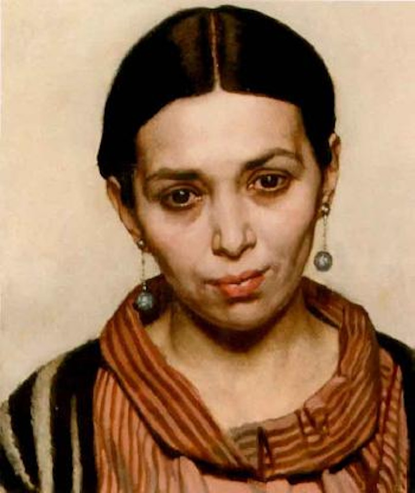 Iranian girl by Harold Knight