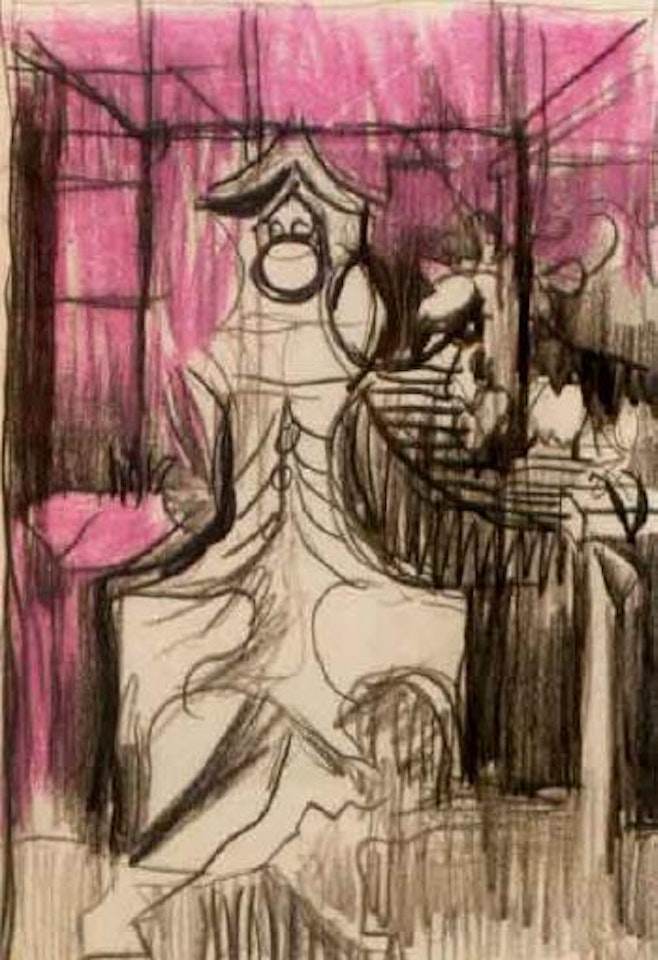 Study for chimere by Graham Sutherland