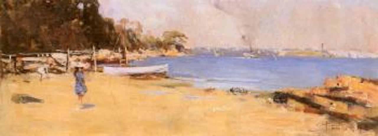 Sirius Cove, New South Wales by Arthur Ernest Streeton