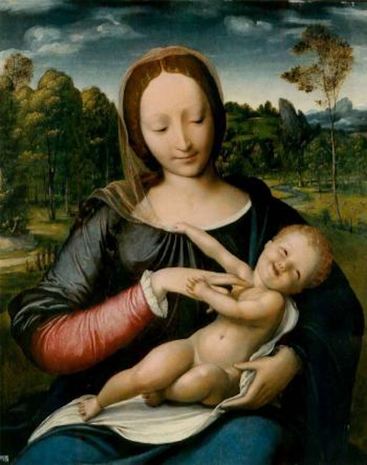 Madonna and Child by Jan Matsys