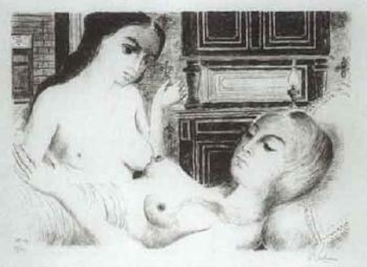 Sommeil by Paul Delvaux