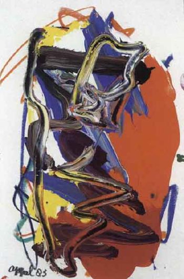 Tete rouge by Karel Appel