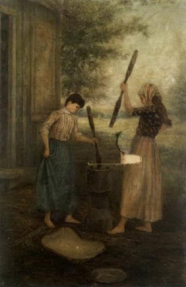 Rice girls by Charles Wellington Boyle