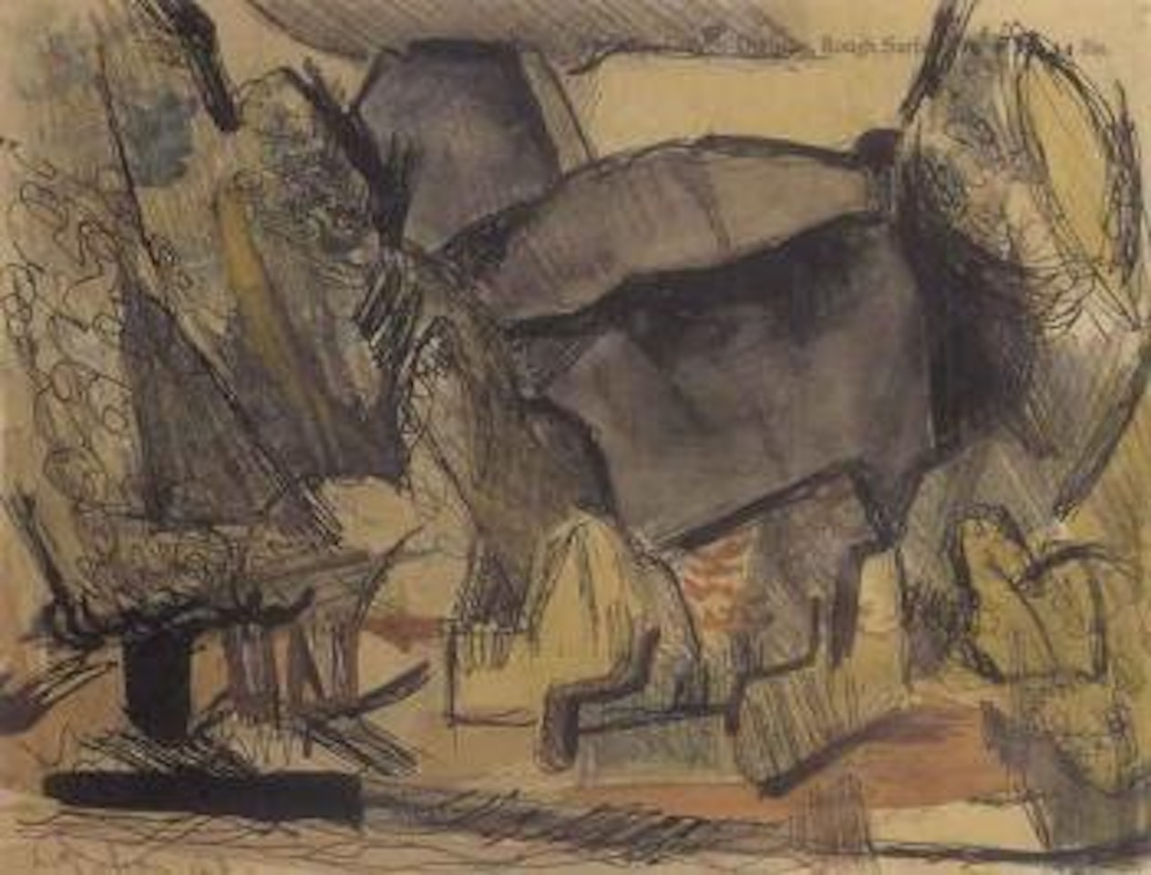 Landscape Pangatotara by Colin Mccahon