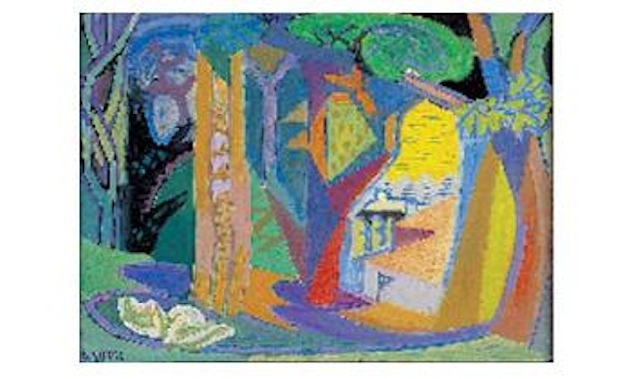 Baigneuse dans un sous-bois by André Lhote