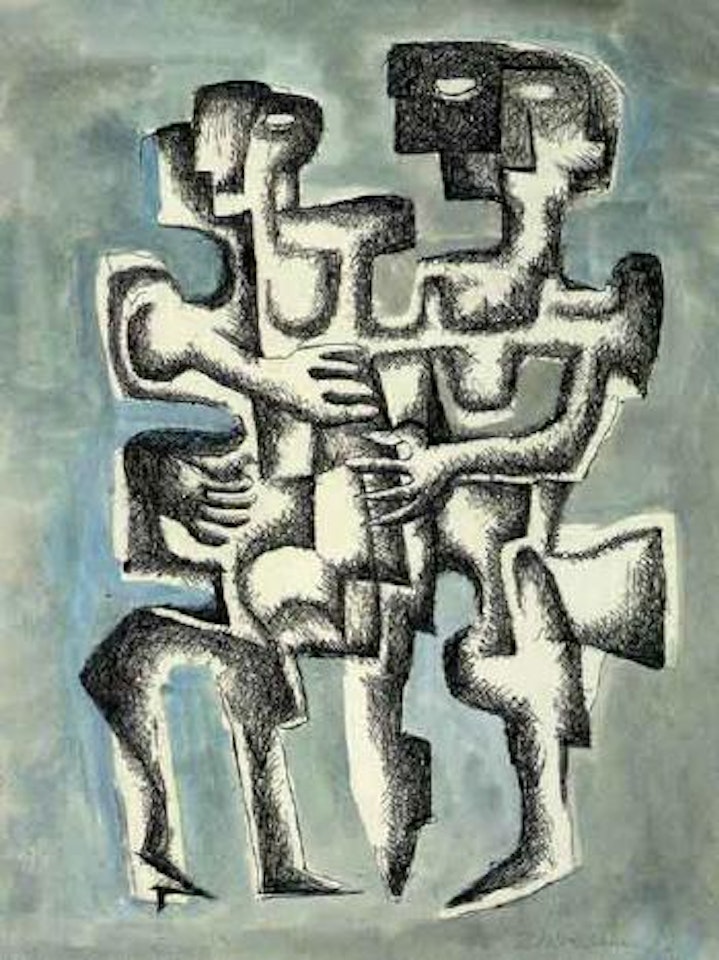 Personnages by Ossip Zadkine