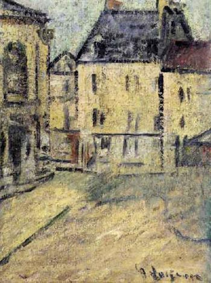 La rue by Gustave Loiseau
