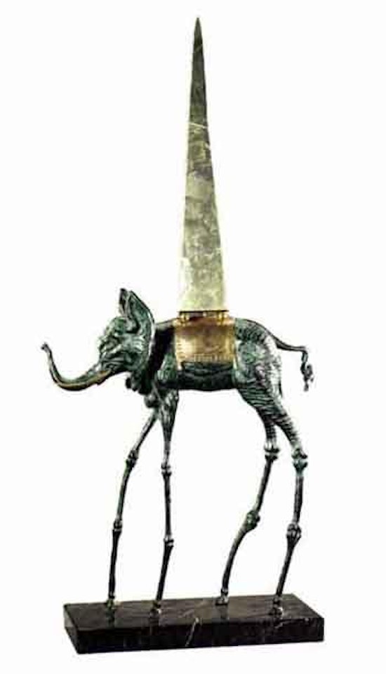 L'elephant spatial by Salvador Dali