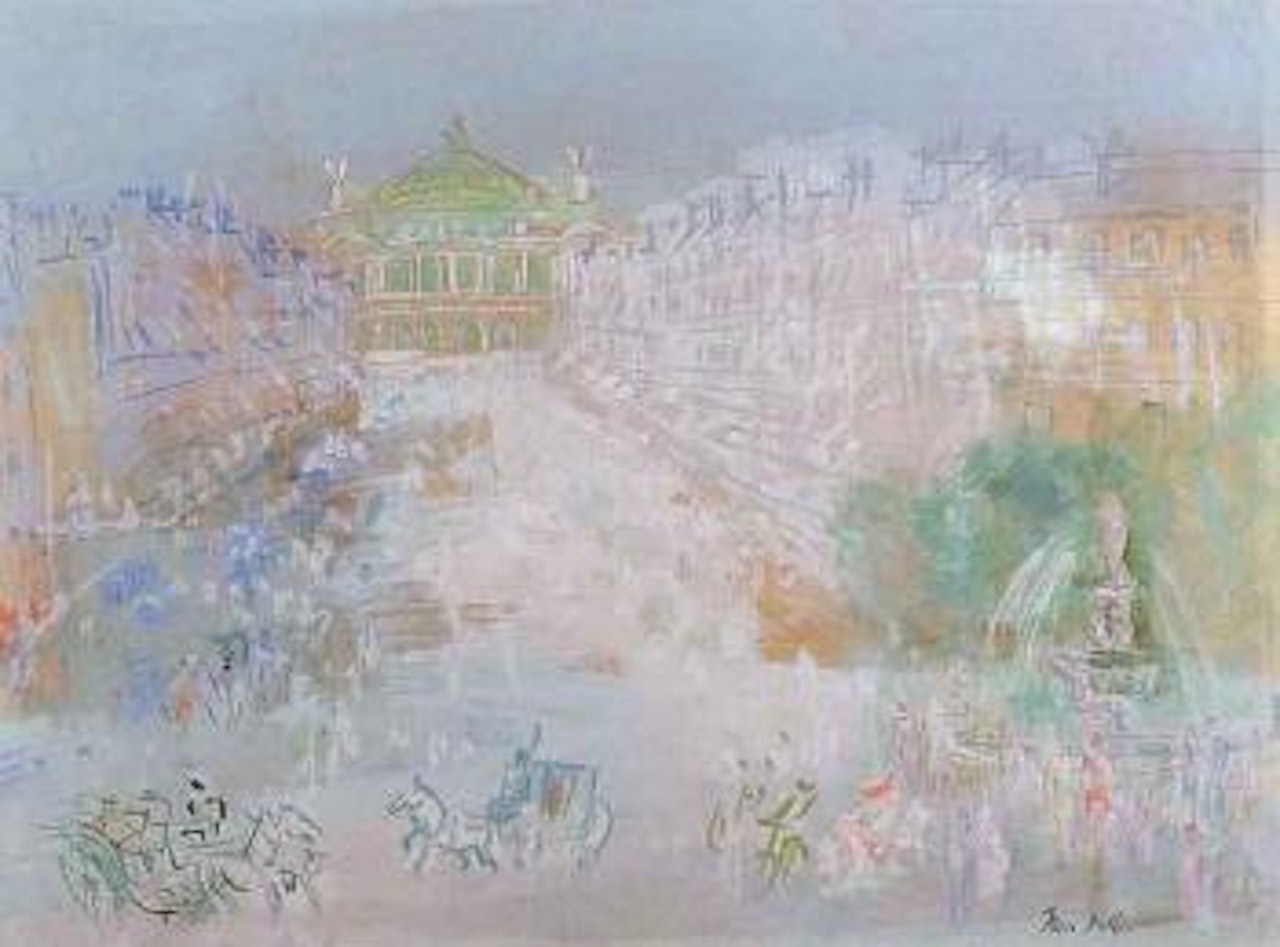 Place de la Concorde by Jean Dufy