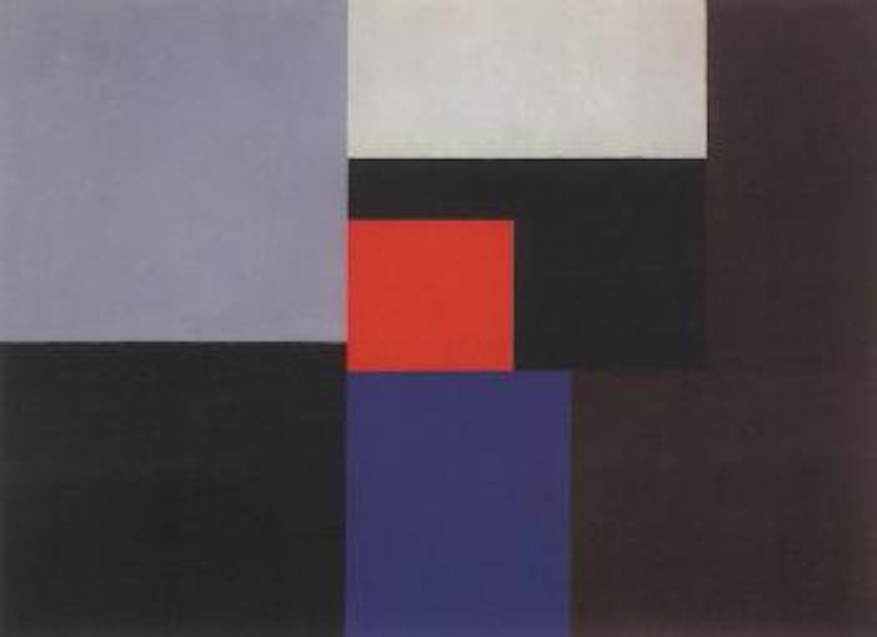 Piet Mondrian painting, version 5/12 by Ben Nicholson, O.M.