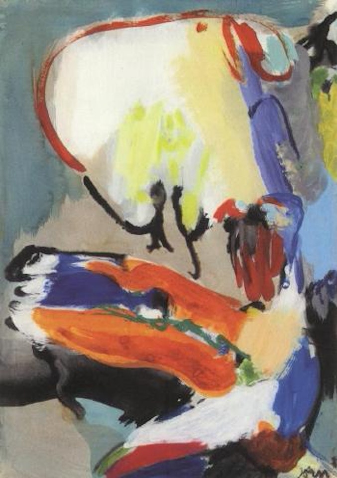 Figure composition by Asger Jorn