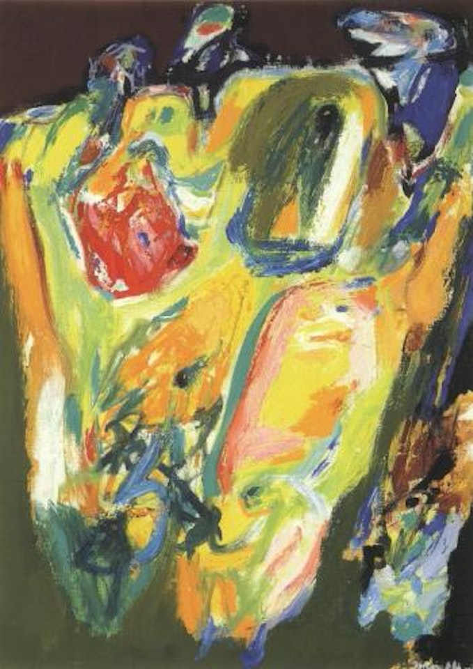 The hot blonde by Asger Jorn