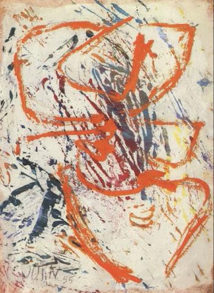 La fleur marrante by Asger Jorn