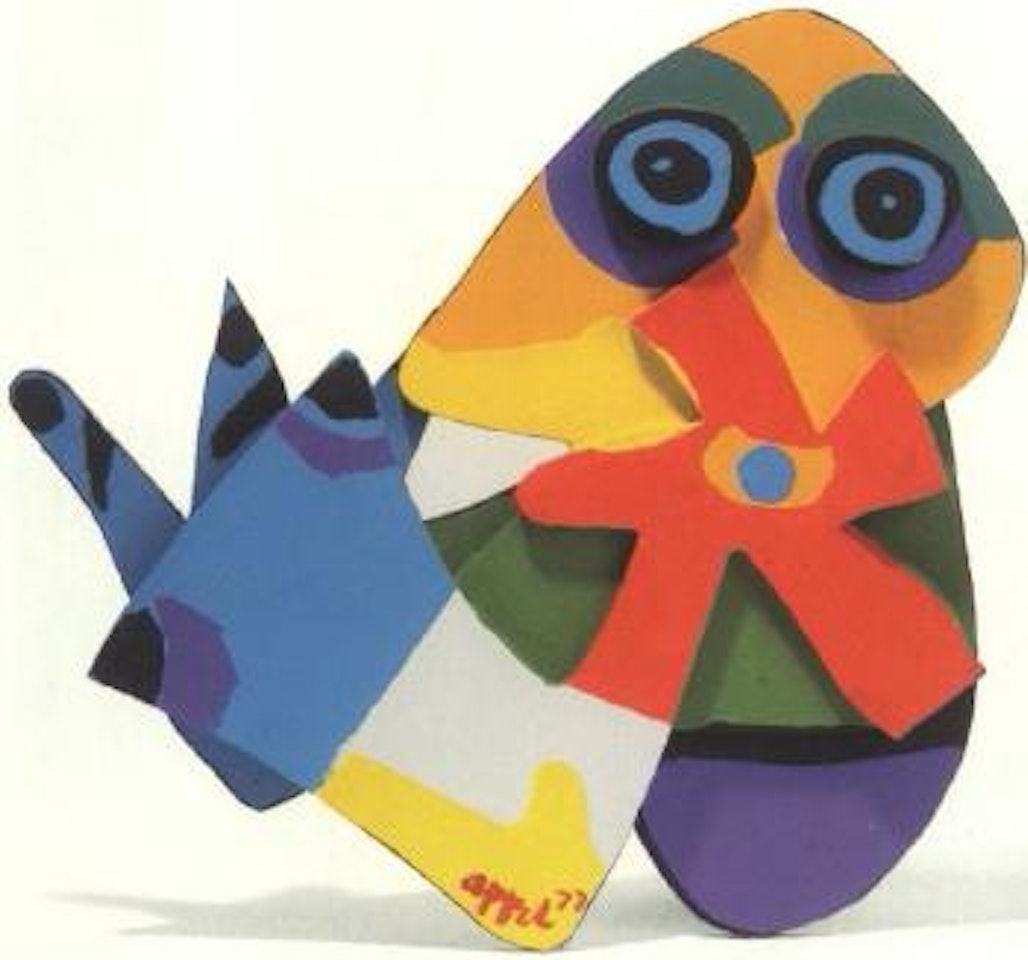 Kyk Leef Speel Met Karel Appel by Karel Appel