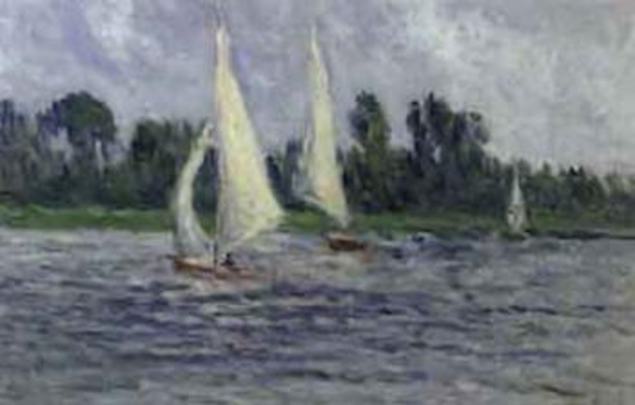 Regates a Triel by Maximilien Luce