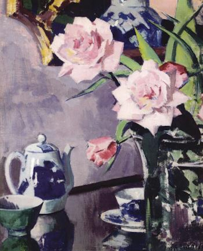Roses by Francis Campbell Boileau Cadell