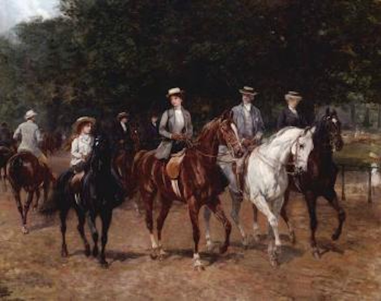 Morning ride by Heywood Hardy