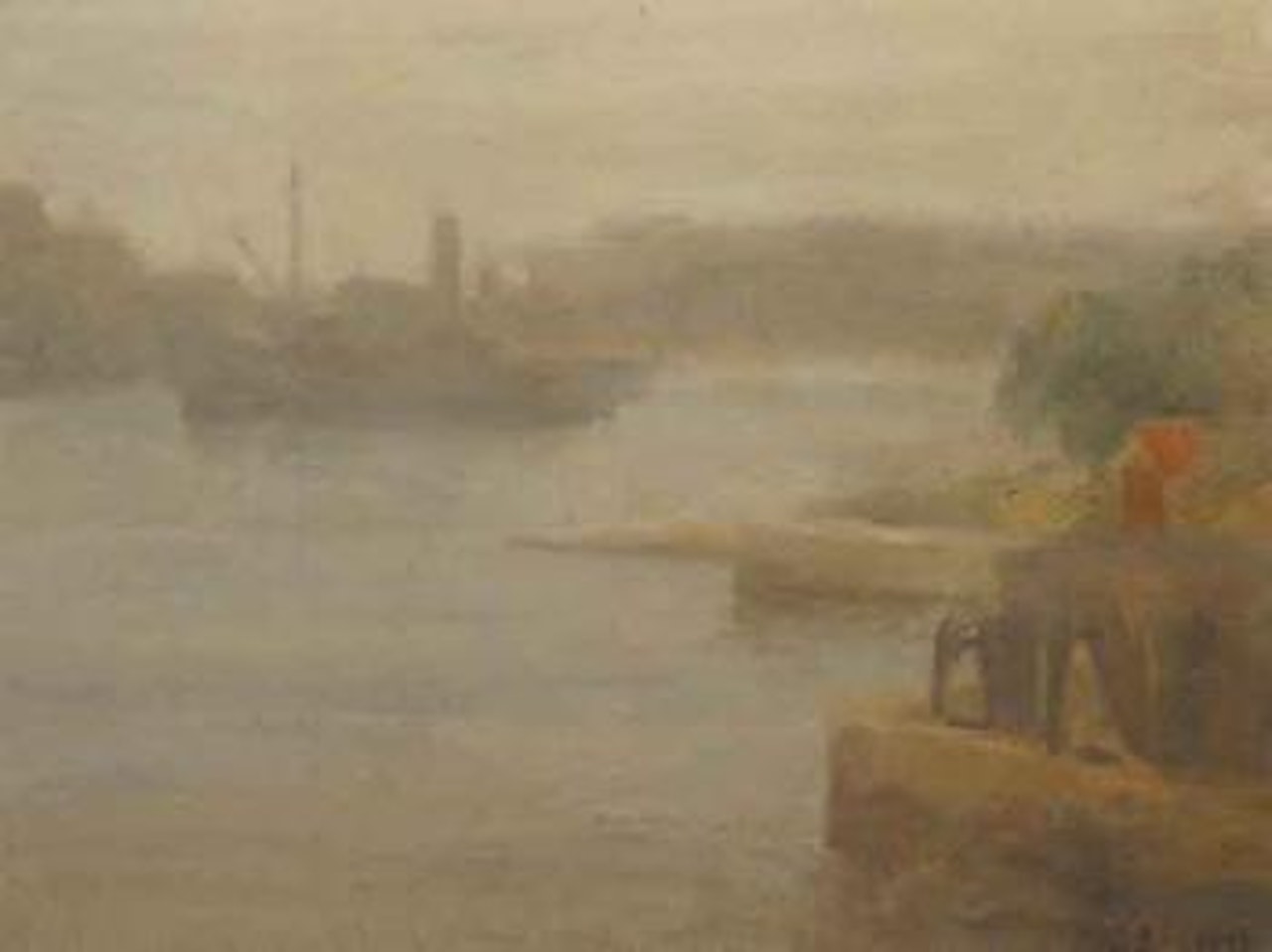 Misty day by Clarice Beckett
