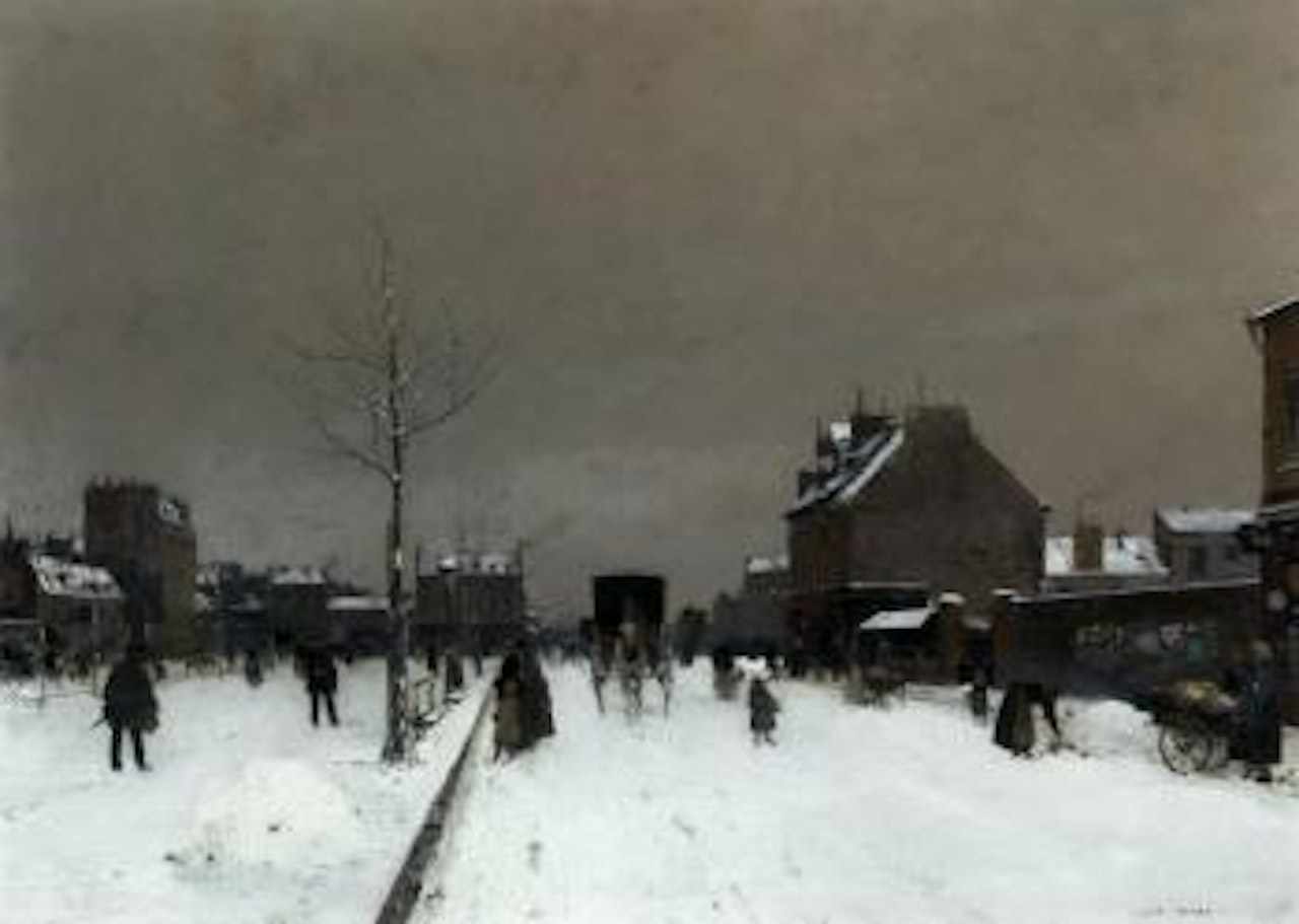 Effect of snow by Luigi Loir