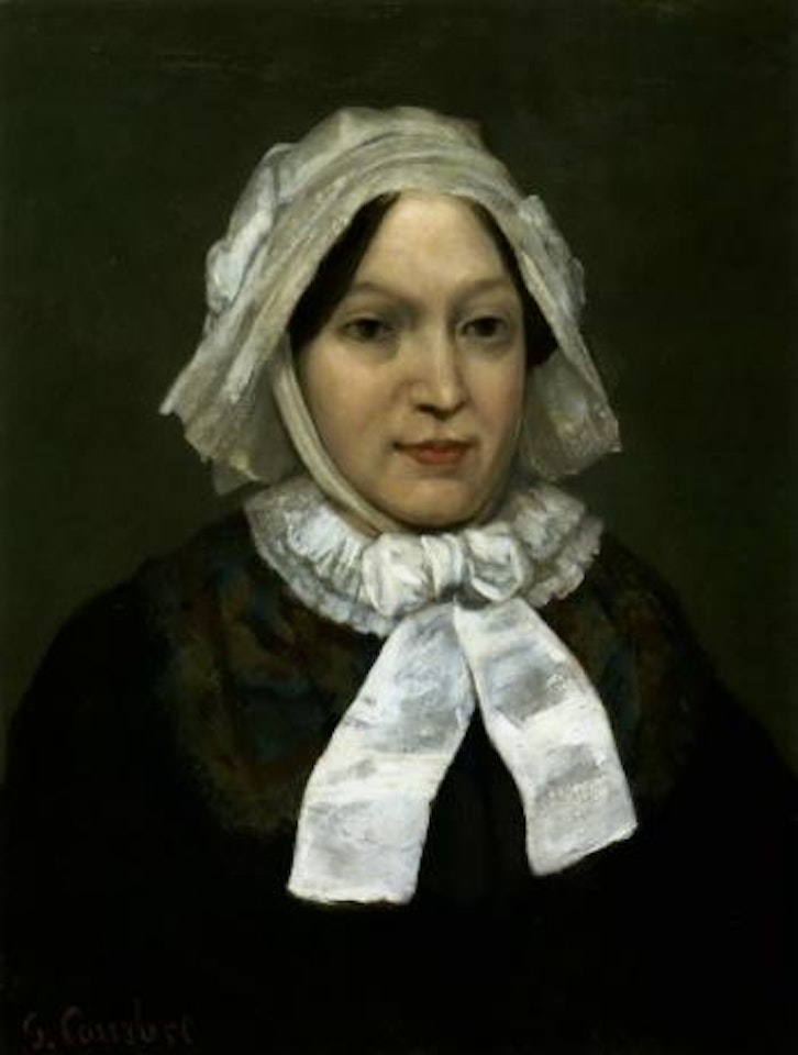 Portrait of Madame Frond by Gustave Courbet