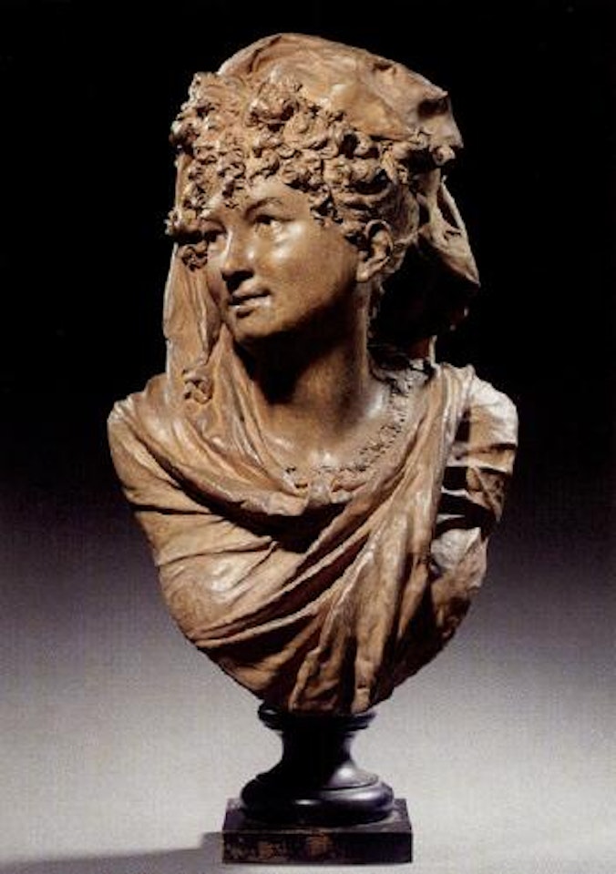 Bust of a woman by Albert-Ernest Carrier-Belleuse