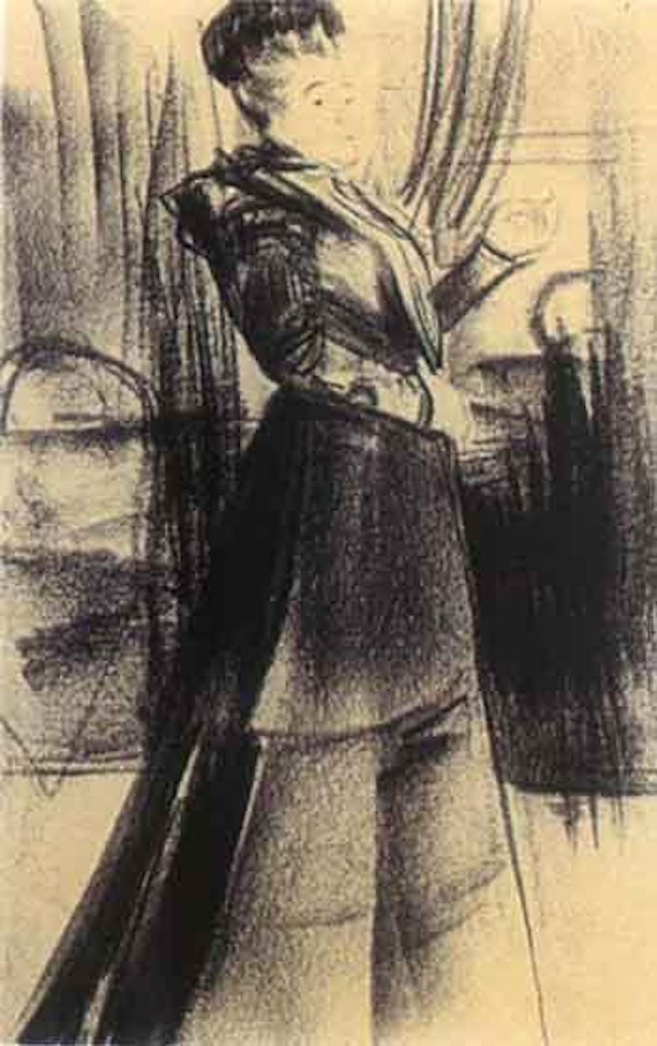 Portrait d'une elegante by Filip Malyavin