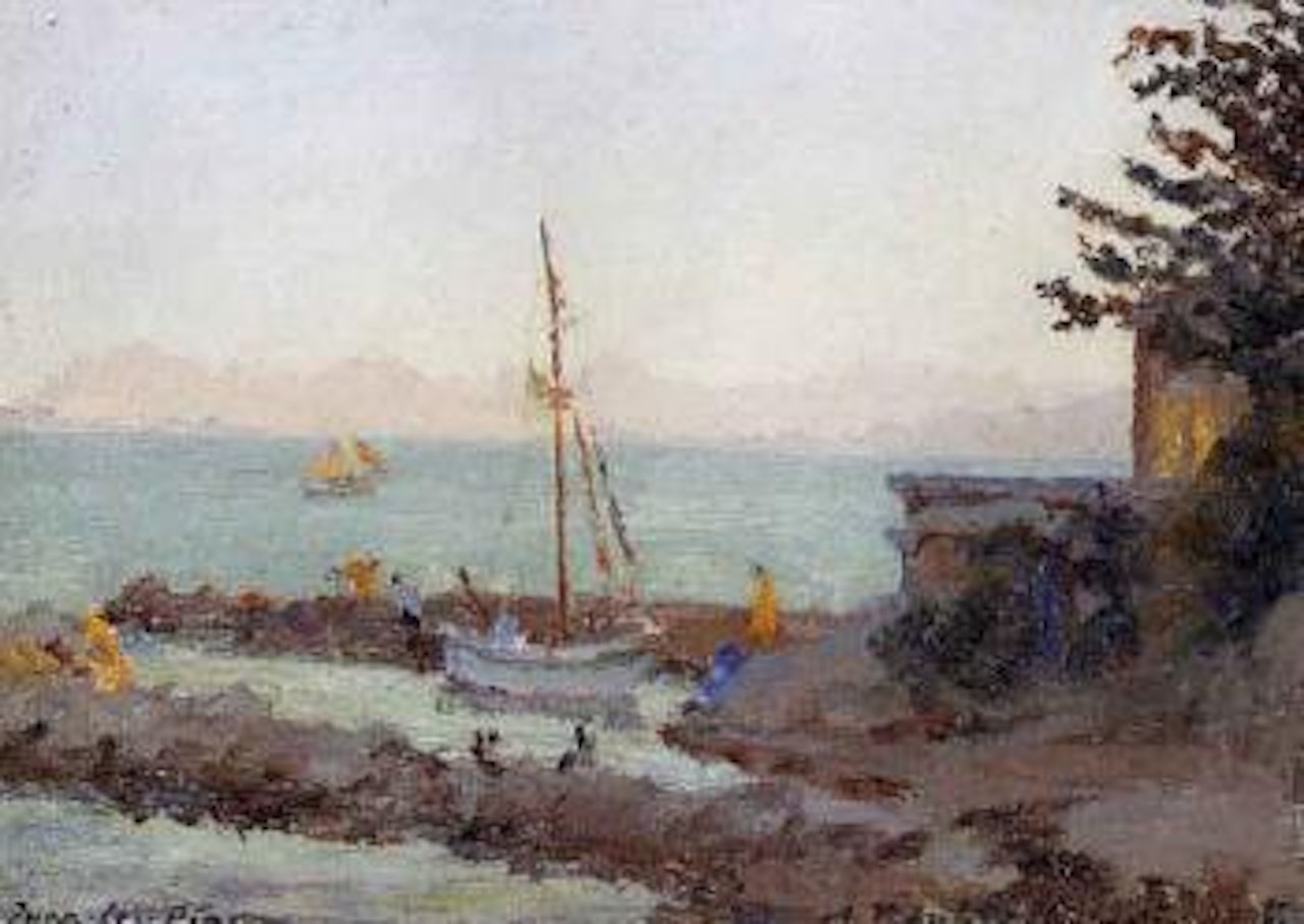 Juan les Pins by Alexandre Roubtzoff