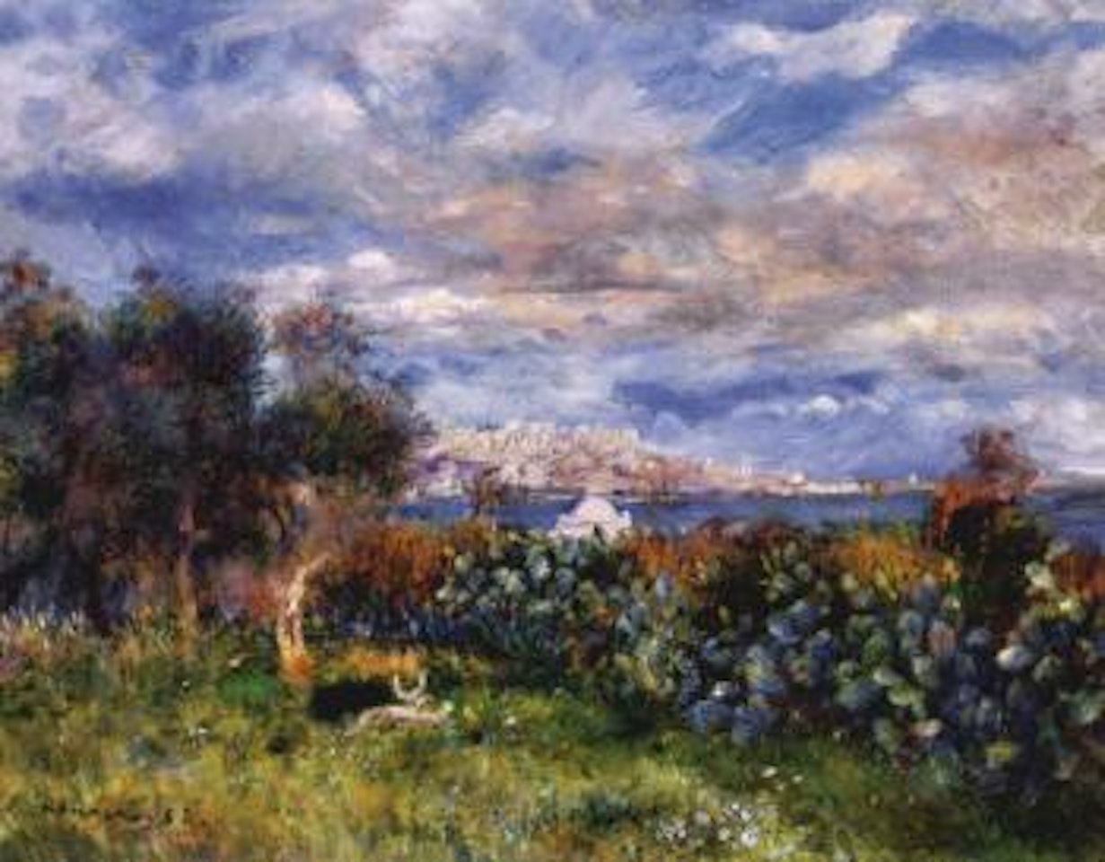 Baie d'Alger by Pierre-Auguste Renoir