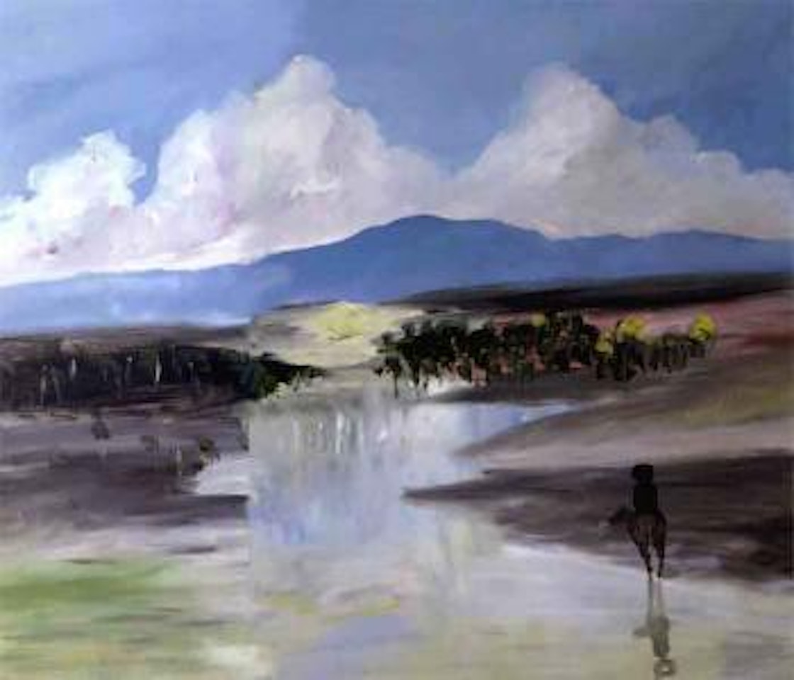 Kelly and reflection by Sidney Nolan