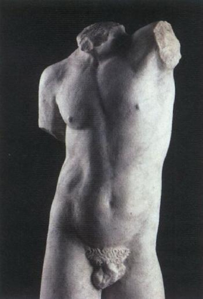 Classic torso by European School