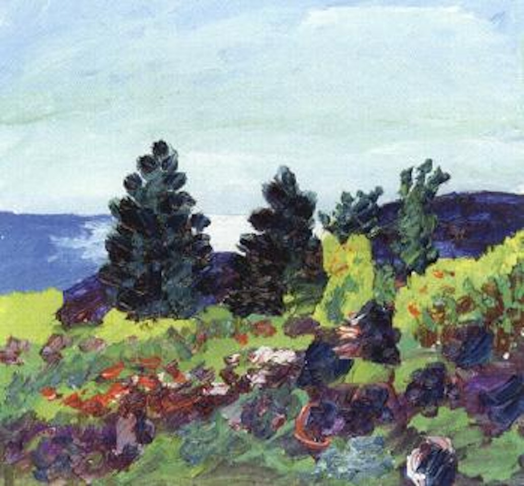 Coastal landscape from Bastuviken, Koster by Inge Schiöler