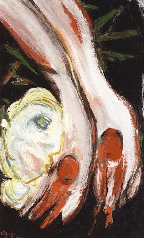 L'embrassement by Karel Appel