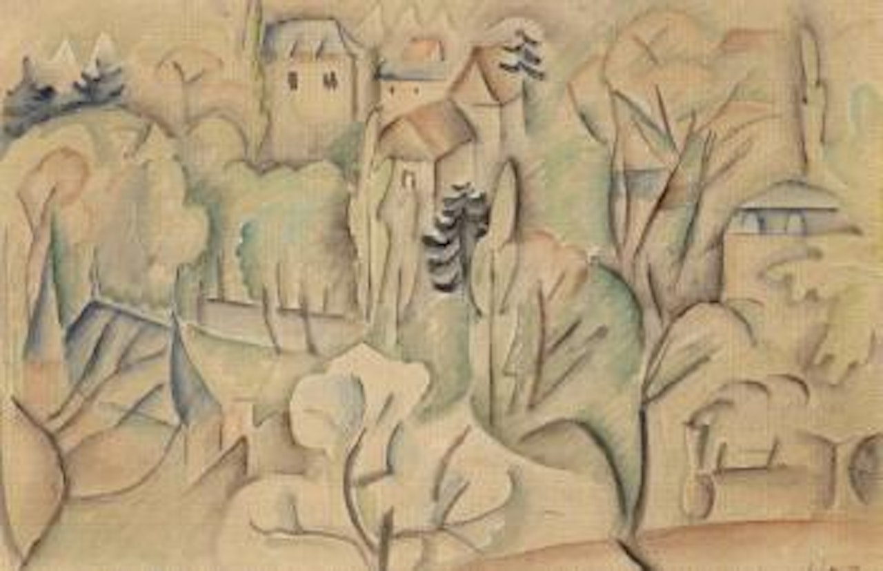 French landscape by André Lhote