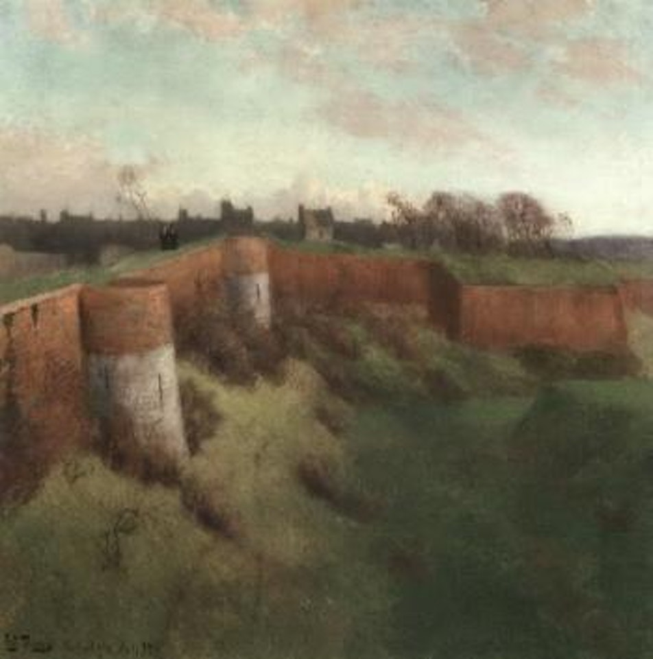 From the Fort at Montetreuil by Fritz Thaulow