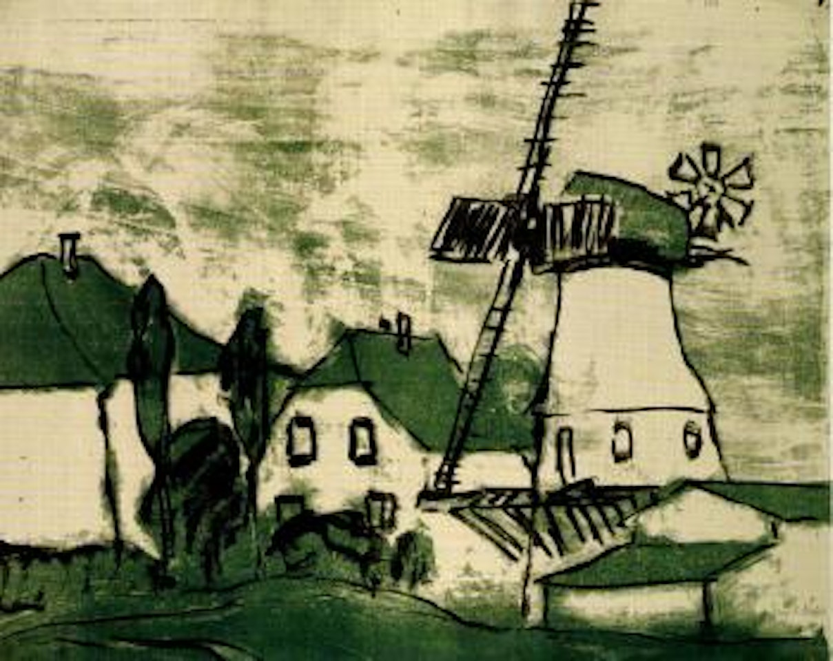 Windmill by Emil Nolde