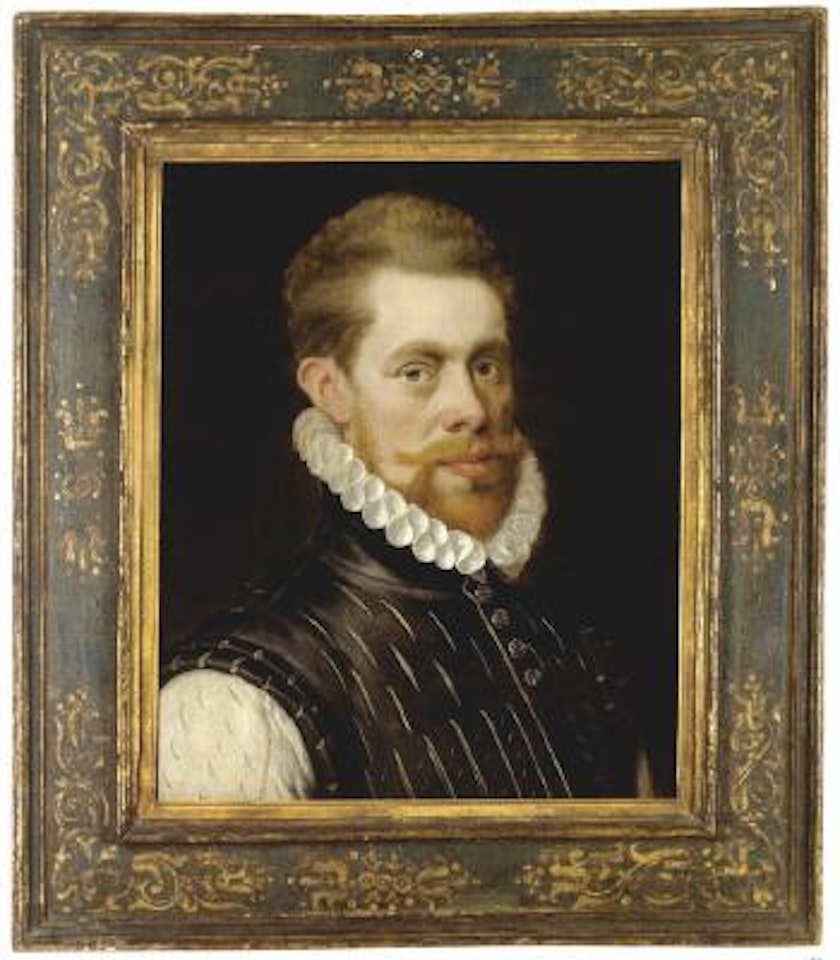 Portrait of gentleman in ruff by Adriaen Thomas Key