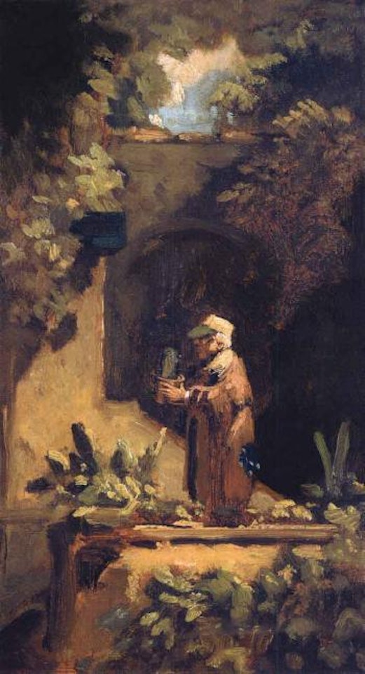 Cactus lover by Carl Spitzweg