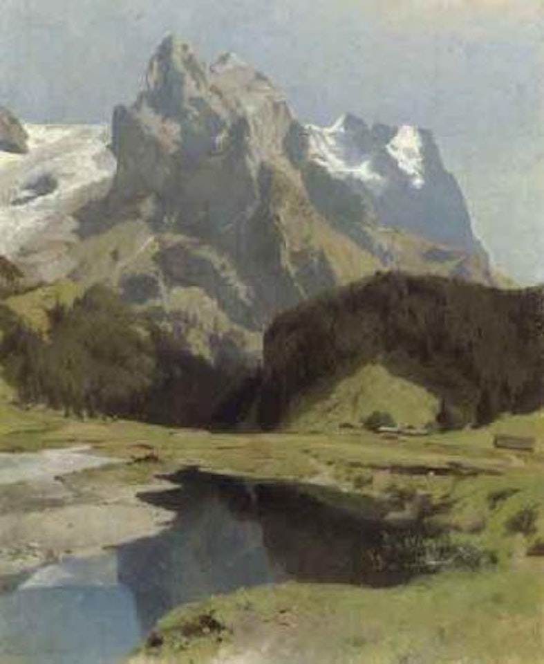 Wetterhorn by Alexandre Calame