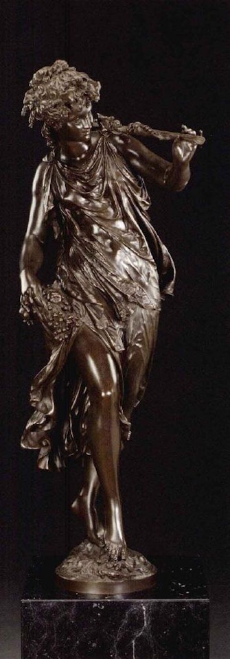 Figure of Bacchante, emblematic of autumn by Mathurin Moreau