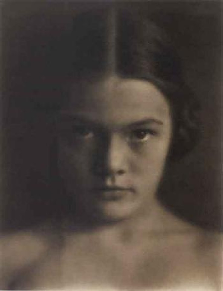 Portrait of a debutante by Edward Weston