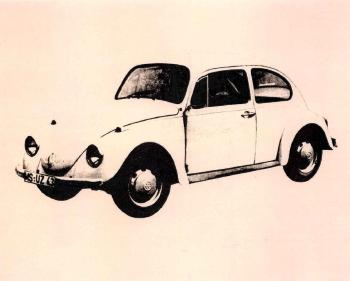 VW Beetle by Andy Warhol