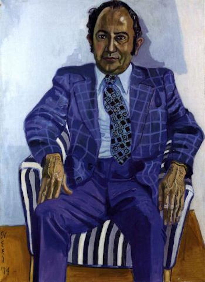 Portrait of Dr John J Lucca by Alice Neel