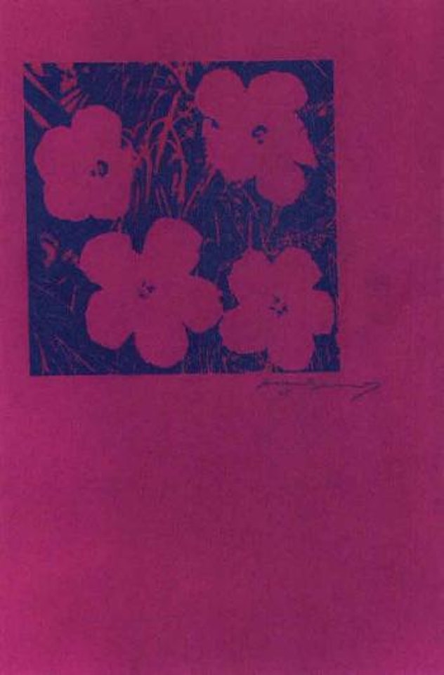 Flowers by Andy Warhol