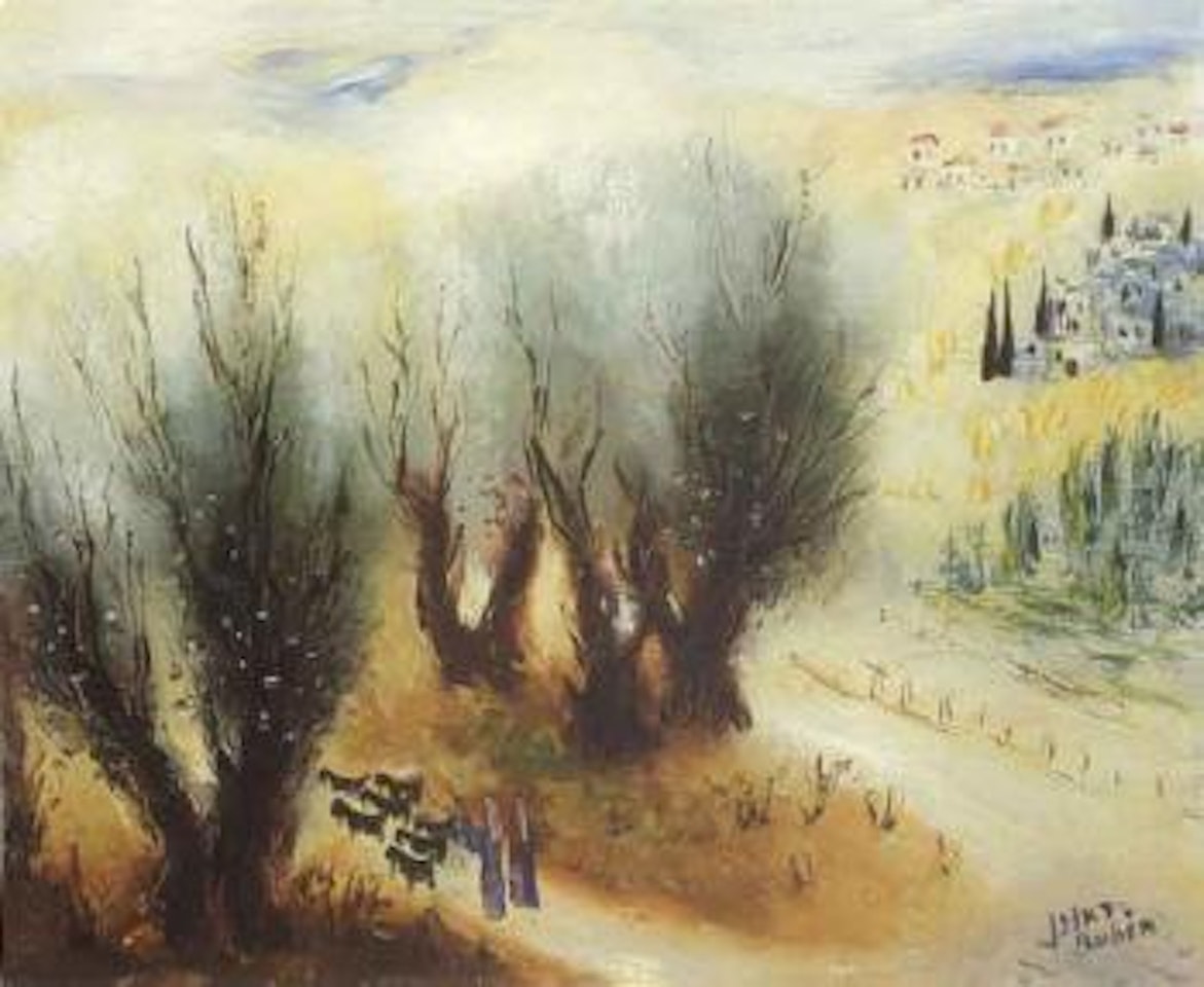 Landscape in Galilee by Reuven Rubin